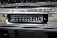 Load image into Gallery viewer, Rough Country LED Light Mount | Bumper | 20" | Chevy Silverado 2500 HD 4WD (2011-2014) 70522 - Installation View