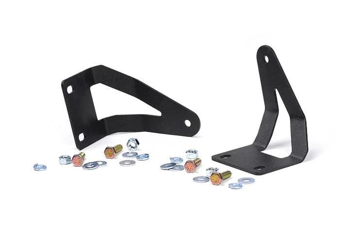 Rough Country LED Light Mount | Bumper | 20" | Chevy Silverado 2500 HD 4WD (2011-2014) 70522 - Mounting View