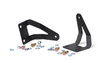 Load image into Gallery viewer, Rough Country LED Light Mount | Bumper | 20" | Chevy Silverado 2500 HD 4WD (2011-2014) 70522 - Mounting View