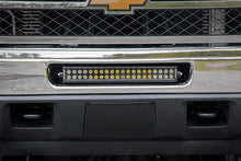Load image into Gallery viewer, Rough Country LED Light Mount | Bumper | 20" | Chevy Silverado 2500 HD 4WD (2011-2014) 70522 - Mounting View