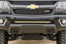 Load image into Gallery viewer, Rough Country LED Light Mount | Bumper | 30" | Chevy/GMC Canyon/Colorado 2WD/4WD (15-22) 70536 - Installation View