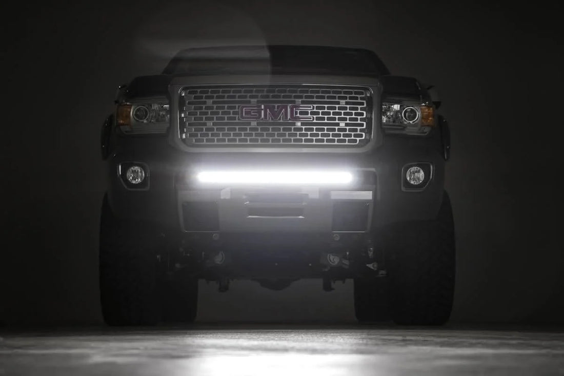 Rough Country LED Light Mount | Bumper | 30" | Chevy/GMC Canyon/Colorado 2WD/4WD (15-22) 70536 - Additional View 6