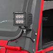 Load image into Gallery viewer, Rough Country LED Light Mount | Lower A-Pillar | Pod | Jeep Wrangler TJ (97-06)/Wrangler Unlimited (04-06) 70046 - Install...