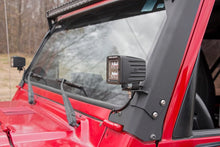 Load image into Gallery viewer, Rough Country LED Light Mount | Lower A-Pillar | Pod | Jeep Wrangler TJ (97-06)/Wrangler Unlimited (04-06) 70046 - Install...