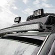Load image into Gallery viewer, Rough Country LED Light Mount | Upper Windshield | 50" Curved | Jeep Grand Cherokee ZJ (93-98) 70567 - Installation View