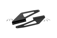 Load image into Gallery viewer, Rough Country LED Light Mount | Upper Windshield | 50" Curved | Jeep Grand Cherokee ZJ (93-98) 70567 - Mounting View