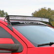 Load image into Gallery viewer, Rough Country LED Light Mount | Upper Windshield | 54" Curved | Chevy/GMC 2500HD/3500HD (15-19) 70514A - Installation View