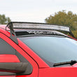 Load image into Gallery viewer, Rough Country LED Light Mount | Upper Windshield | 54" Curved | Chevy/GMC Tahoe/Yukon (15-20) 70514B - Installation View