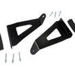 Load image into Gallery viewer, Rough Country LED Light Mount | Upper Windshield | 54" Curved | Ford F-150 2WD/4WD (04-14) 70518 - Mounting View