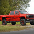 Load image into Gallery viewer, Rough Country LED Light Mount | Upper Windshield | 54" Curved | Chevy/GMC 1500 (14-18 &amp; Classic) 70514 - Installation View