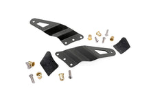Load image into Gallery viewer, Rough Country LED Light Mounts | Upper Windshield | 54" Curved | Chevy/GMC 1500 (99-06 &amp; Classic) 70539 - Mounting View