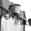 Load image into Gallery viewer, Rough Country LED Light | RR Cage Mount | 2" Black Flood Pair | Polaris Ranger 1000/Ranger XP 900/1000 93145 - Side View