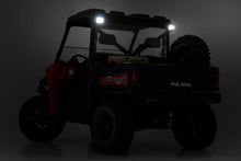 Load image into Gallery viewer, Rough Country LED Light | RR Cage Mount | 2" Black Spot Pair | Polaris Ranger 1000/Ranger XP 900/1000 93143 - Additional V...