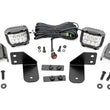 Load image into Gallery viewer, Rough Country LED Light | RR Cage Mount | 2" Chrome Pair | Wide Angle | Polaris Ranger 1000/Ranger XP 900/1000 93144 - Rea...
