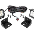 Load image into Gallery viewer, Rough Country LED Light | Rear Cab Mount | 3" Chrome Pair | Wide Angle | Can-Am Defender HD 5/HD 8/HD 9/HD 10 71024