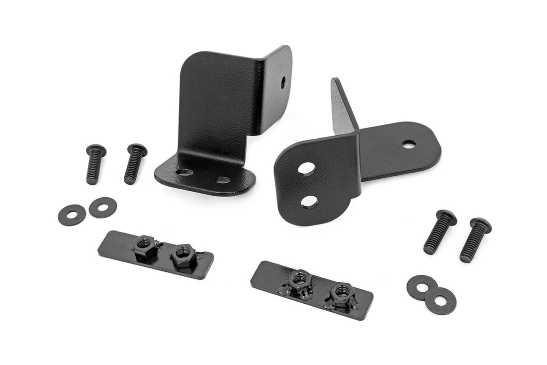 Rough Country LED Light | Rear Mount | 2" Black Pair | Spot | Polaris Ranger 1000/Ranger XP 1000 93082 - Rear View