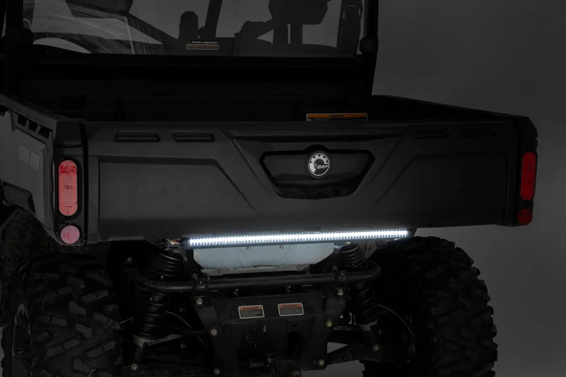 Rough Country LED Light | Tailgate Mount | 30" Multi Function | Can-Am Defender 97030 - Installation View