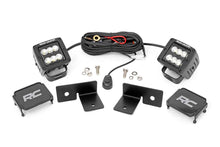 Load image into Gallery viewer, Rough Country LED Light | Under Bed Mount | 2" Black Pair | Spot | Polaris General/General XP 93031 - Underside View