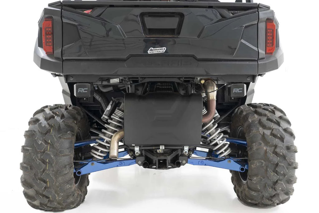 Rough Country LED Light | Under Bed Mount | 2" Black Pair | Spot | Polaris General/General XP 93031 - Side View