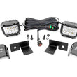 Load image into Gallery viewer, Rough Country LED Light | Under Bed Mount | 2" Chrome Pair | Wide Angle | Polaris General/General XP 93032 - Underside View