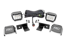 Load image into Gallery viewer, Rough Country LED Light | Under Bed Mount | 2" Chrome Pair | Wide Angle | Polaris General/General XP 93032 - Underside View