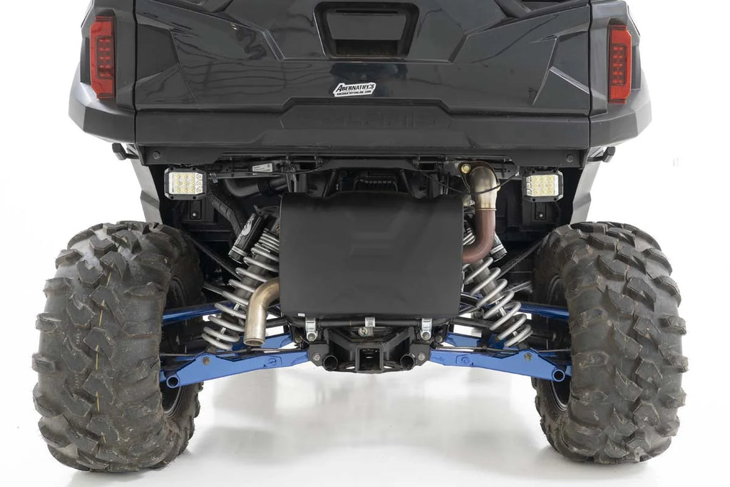 Rough Country LED Light | Under Bed Mount | 2" Chrome Pair | Wide Angle | Polaris General/General XP 93032 - Back View