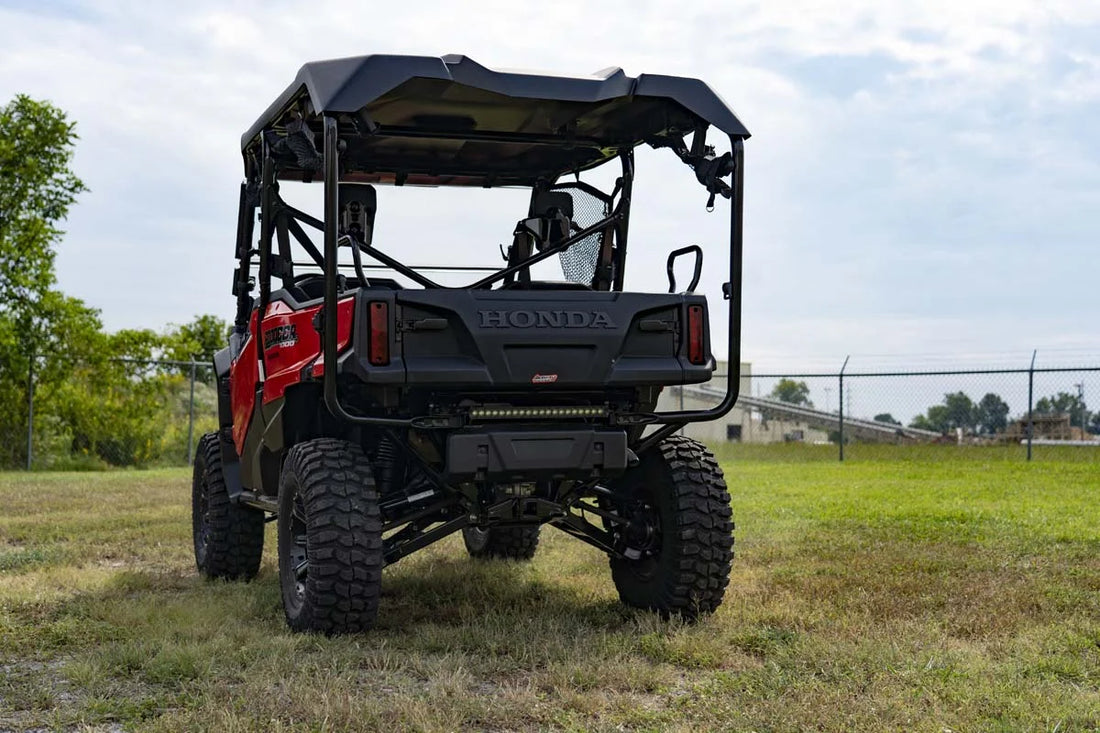 Rough Country LED Light | Under Bed Mount | 20" Black Single Row | Honda Pioneer 1000/1000-5 92006 - Additional View 5