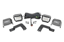 Load image into Gallery viewer, Rough Country LED Light | Under Bed Mount | 3" Chrome Pair | Wide Angle | Polaris XPEDITION ADV 5 - Underside View