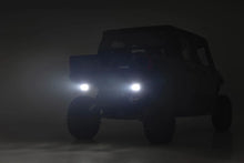 Load image into Gallery viewer, Rough Country LED Light | Under Bed Mount | 3" Chrome Pair | Wide Angle | Polaris XPEDITION ADV 5 - Underside View
