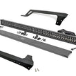 Load image into Gallery viewer, Rough Country LED Light | Windshield Mnt | 50" Black Dual Row | White DRL | Jeep Wrangler JK (07-18) 70504BLDRL - Main Pro...