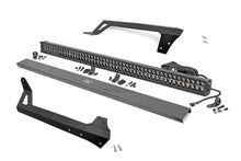 Load image into Gallery viewer, Rough Country LED Light | Windshield Mnt | 50" Black Dual Row | Amber DRL | Jeep Wrangler JK (07-18) 70504BLDRLA - Main Pr...