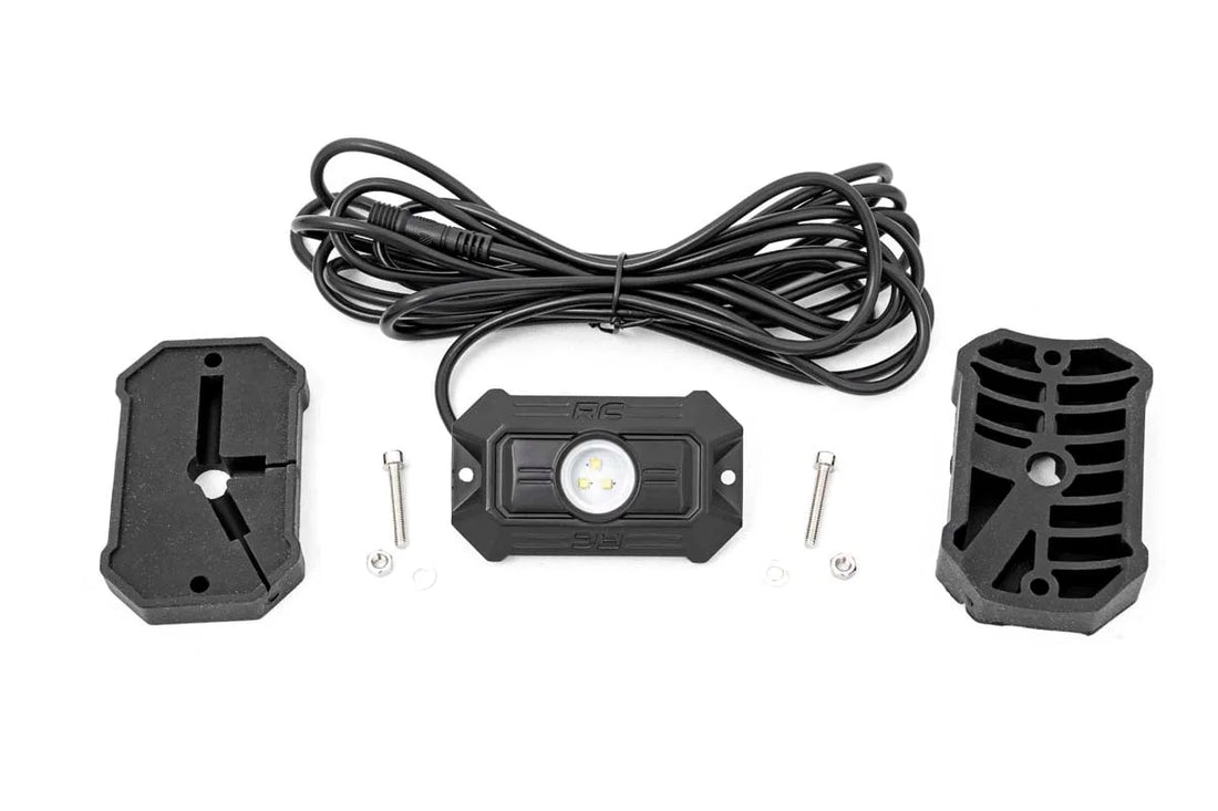 Rough Country LED Rock Light  Kit | 4 Piece Set 70980 - Installation View
