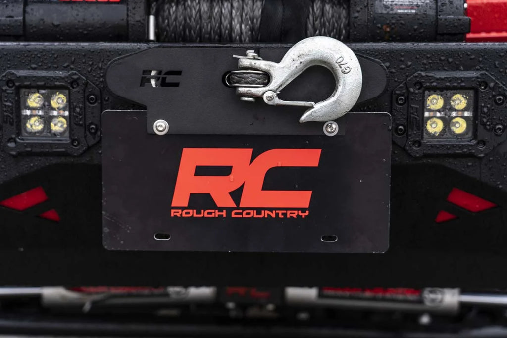 Rough Country License Plate Mnt | Hawse | Quick Release RS124 - Main Product View