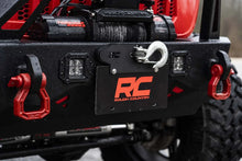 Load image into Gallery viewer, Rough Country License Plate Mnt | Hawse | Quick Release RS124 - Side View