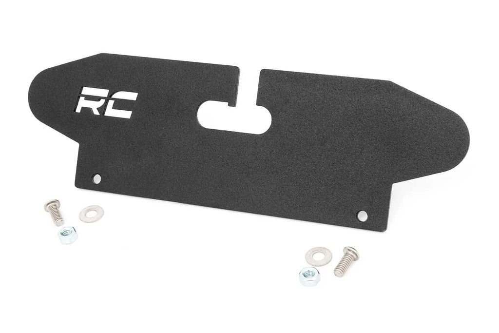 Rough Country License Plate Mnt | Hawse | Quick Release RS124 - Back View