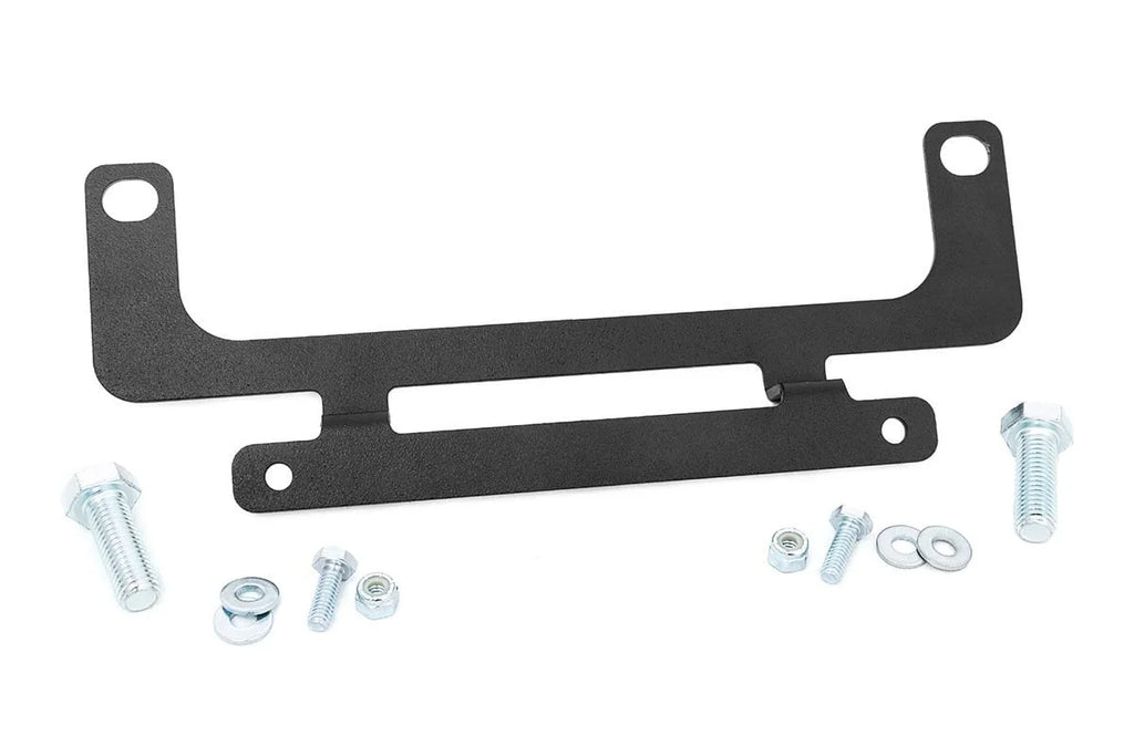 Rough Country License Plate Mnt | Roller Fairlead RS139