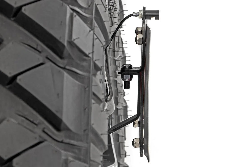 Rough Country License Plate Relocation Bracket | Jeep Wrangler JL (18-24)/Wrangler Unlimited (18-24) 10534 - Additional Vi...