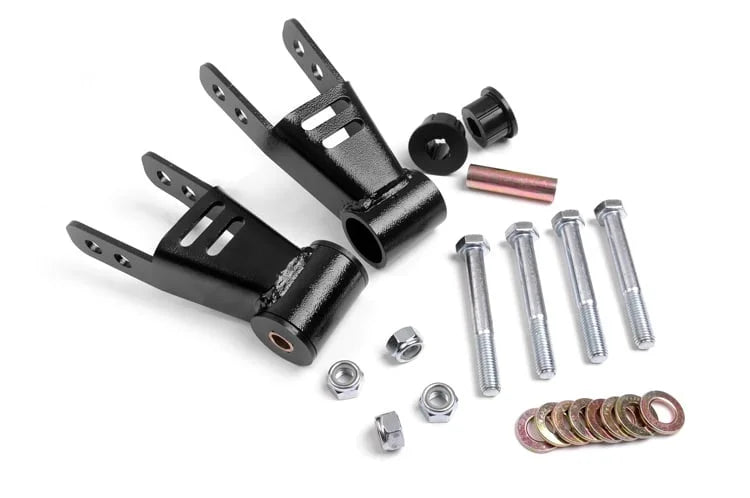 Rough Country Lift Shackles | Rear | 1.5 Inch-2 Inch Lift | Jeep Cherokee XJ 2WD/4WD (84-01) 1077