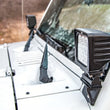 Load image into Gallery viewer, Rough Country Light Mounts | Lower Windshield | Jeep Wrangler JK/Wrangler Unlimited  (07-18) 6004 - Additional View 5