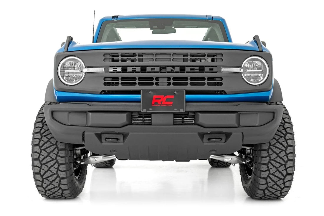 Rough Country Loaded Strut Pair | 2 Inch | Front | Ford Bronco 4WD (2021-2024) 501141 - Side View