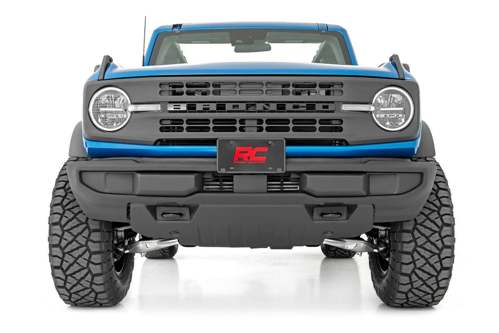 Rough Country Loaded Strut Pair | 2 Inch | Front | Ford Bronco 4WD (2021-2024) 501141 - Side View