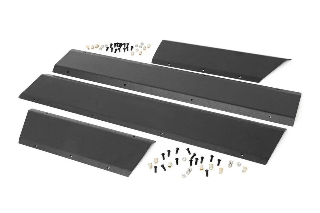 Rough Country Lower Door Armor | 4 Door | Jeep Cherokee XJ 2WD/4WD (1984-2001) 10582 - Main Product View