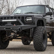 Load image into Gallery viewer, Rough Country Lower Door Armor | 4 Door | Jeep Cherokee XJ 2WD/4WD (1984-2001) 10582 - Side View