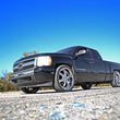 Load image into Gallery viewer, Rough Country Lowering Kit | Knuckle | 2"FR | 4"RR | Chevy/GMC 1500 (07-14) 721.20 - Installation View