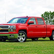 Load image into Gallery viewer, Rough Country Lowering Kit | Str Drop | 2"FR | 4"RR | Chevy/GMC 1500 (07-15) 72330 - Installation View
