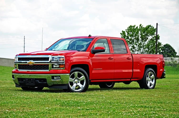 Rough Country Lowering Kit | Str Drop | 2"FR | 4"RR | Chevy/GMC 1500 (07-15) 72330 - Installation View