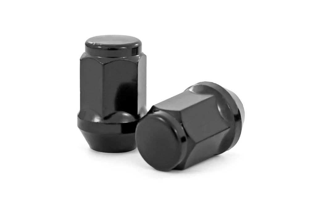 Rough Country Lug Nut Set | M12x1.5 | 16 Qty | Black - Side View