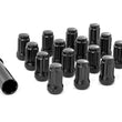 Load image into Gallery viewer, Rough Country Lug Nut Set | M12x1.5 | 16 Qty | Splined | Black - Main Product View