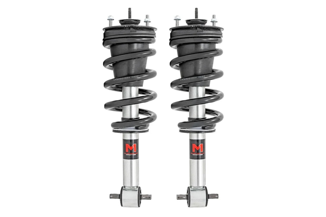 Rough Country M1 Adjustable Leveling Struts | Diesel | Chevy/GMC 1500 Truck & SUV (20-26) - Detail View
