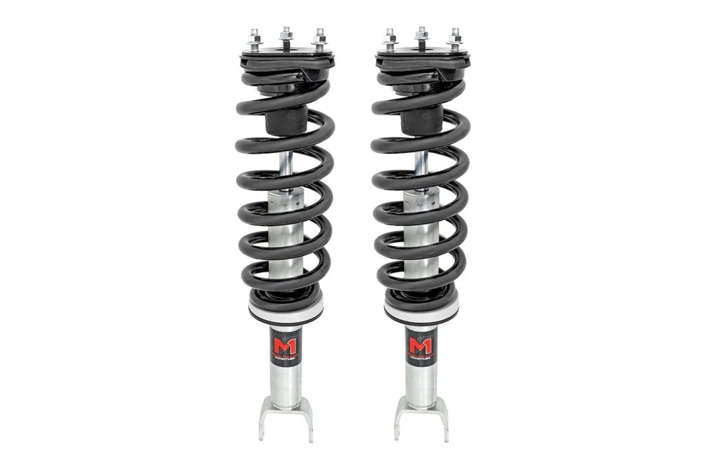 Rough Country M1 Adjustable Leveling Struts | Monotube | 0-2" | Ram 1500 2WD/4WD (19-25) 502061 - Back View